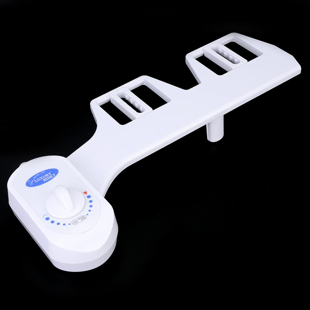 G1/2in Doppel-Düse Toiletten-Bidet-Aufsatz Badezimmer-Bidet-Sprayer zur Reinigung von Hüfte und Intimbereich
