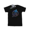 Marvel Womens/Ladies Avengers Endgame Heroic Logo Cotton Boyfriend T-Shirt