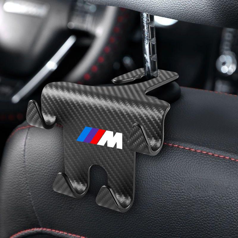 Car Seat Headrest Hook Universal Phone Holder Backseat Organizer For BMW M E34 E36 E60 E90 E46 E39 E70 F10 F20 F30 X5 X6 X1 M3 M5 M6 E71 F01 F02 F87