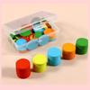 50Pcs Round Plastic Math Counters Colored Counting Chip Kids Early Math Learning Toy Kindergarten Preschool Math Learning