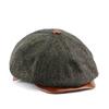 Men's Retro British Wool Newsboy Beret – Trendy Autumn/Winter Flat Cap