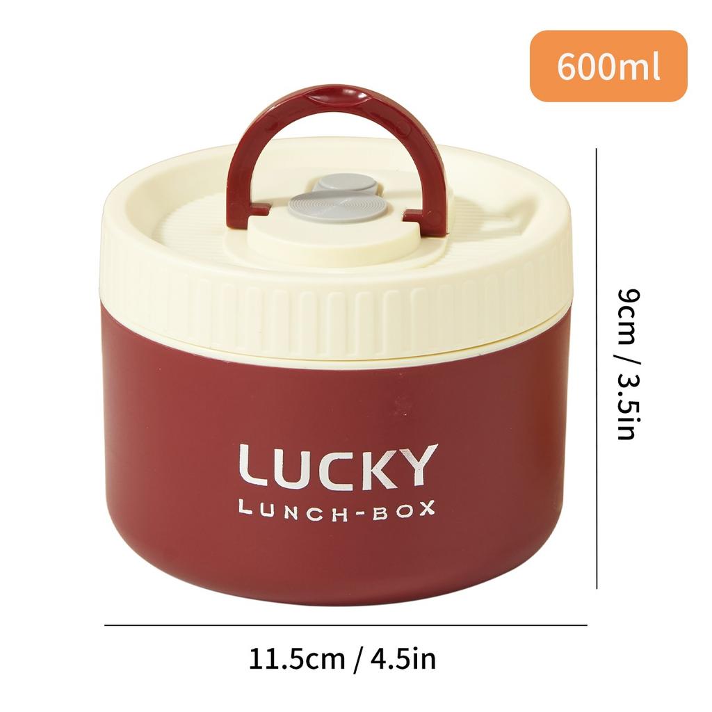 304 Stainless Steel Thermal Lunch Box Microwave Bento Box Portable Insulated Food Storage Containers For Kids Students School