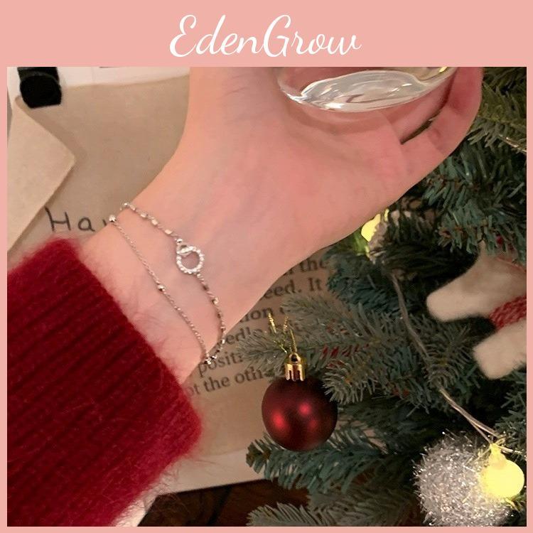 Doublelayer Geometric Delicate Bracelet For Women 2023 Light Design Luxury