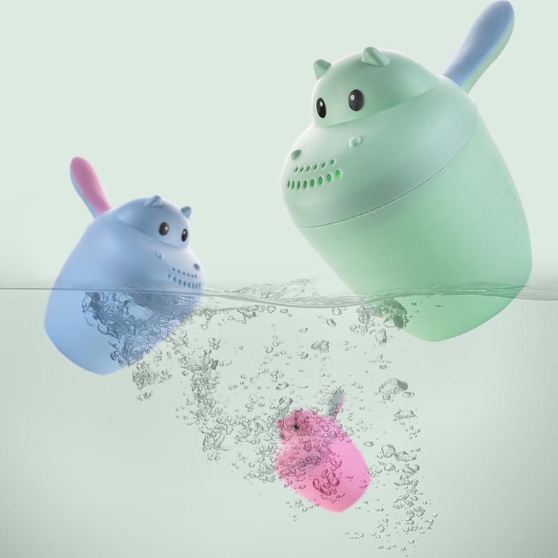 Thickened Baby Shower Showerhead Hair Washing Cup Baby Bath Playing with Water Plastic Spoon Small Toy