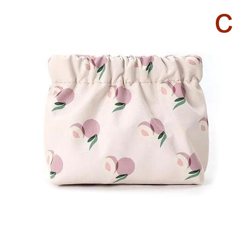 Cosmetics Coin Wire Holder Pouch Bag Portable Earphone Cards Lipsticks Storage Bag Auto Close Organizer Travel Jewelry Bag