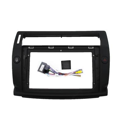 9" Car Radio Panel DVD Panel Dash Kit Frame Bezel For Citroen C4 C-Triomphe C-Quatre 2004-2014 Modification Replacement Parts