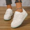 White Sneakers Women  Autumn Comfortable and Versatile Women's Vulcanized Shoes Casual Lace-up Platform Shoes Zapatos Mujer
