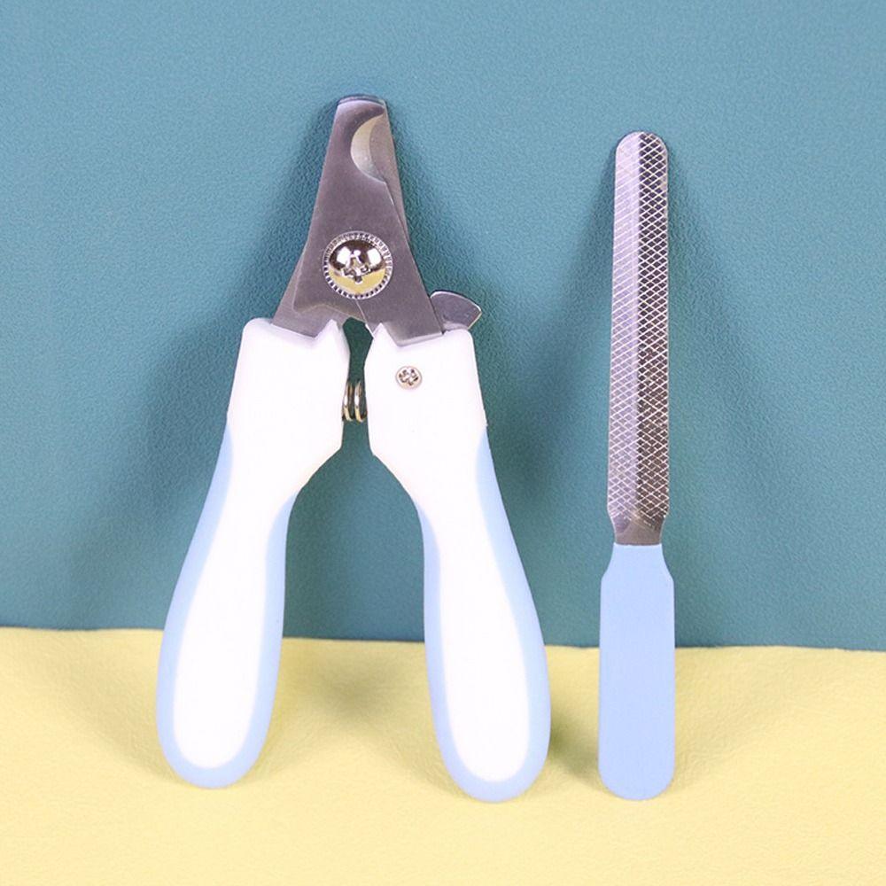 Nail Clipper Set Pets Nail Clipper Convenient Design With File Dog Cat Nail Clippers Claw Cutters Cut The Nails Pet Claw Care