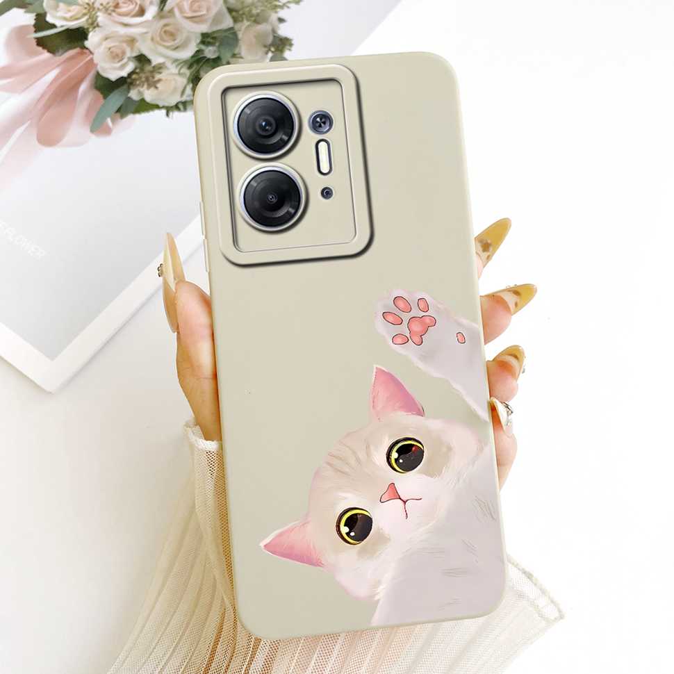 For Infinix Hot 30 5G Case Soft Protective Back Cover Casing For Infinix Hot 30 Hot30 5G X6832 Petty Girl Phone Shell