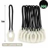 10pcs Glow in The Dark Zipper Head Replacement 10Pcs Zipper Slider Pull  For Bag