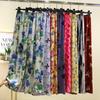 Pantaloni Casual in Cotone Sottile da Donna Estivi Larghi da Casa Lunghi a Gamba Larga