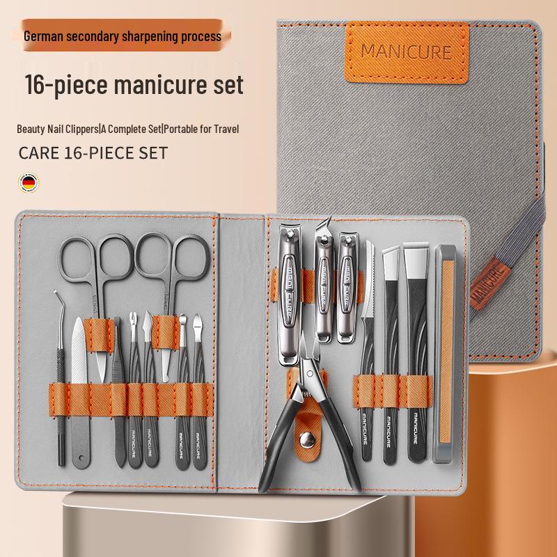

Мужской высококачественный немецкий набор для стрижки ногтей и педикюра с кусачками с внутренним наклоном