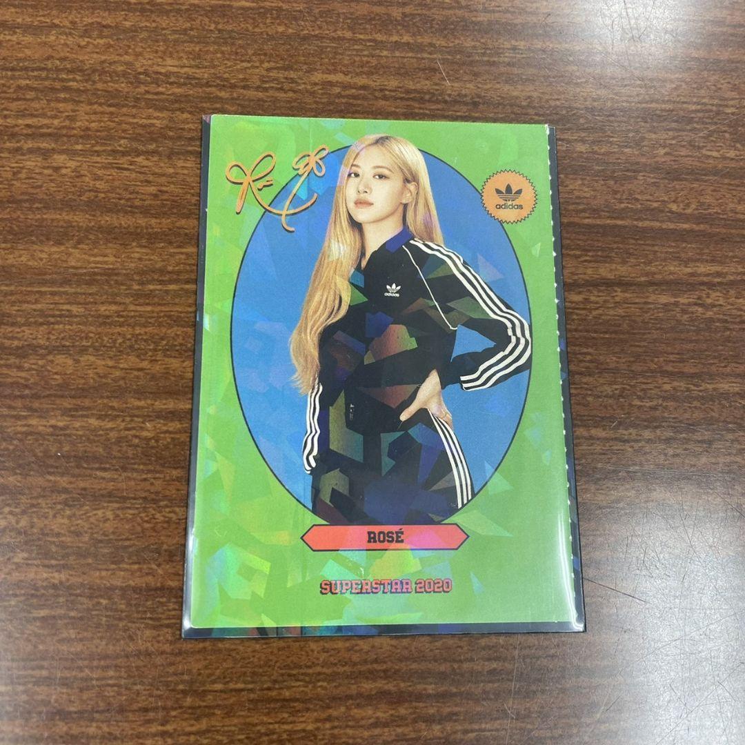 

[Б/У] Торговая карта Blackpink Adidas Rosé, официальные шнурки Adidas