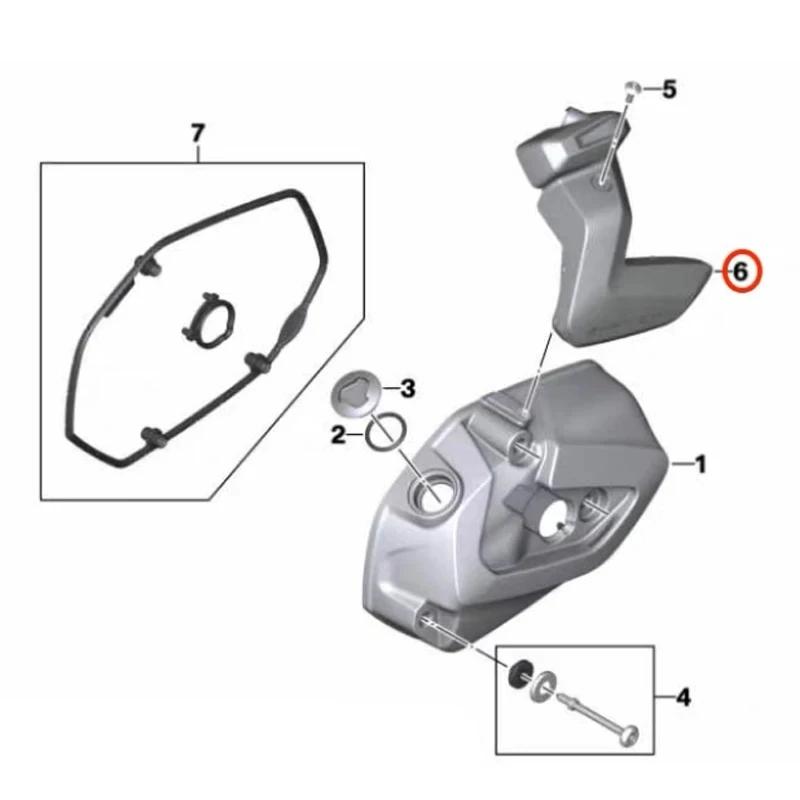 For BMW R1250GS ADV R1250RT R1250RS Accessories Spark Plug Cover Cylinder Head Engine Guard Cylinder Head Cover Protector