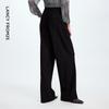 LANGZI Wide-Leg Suit Pants