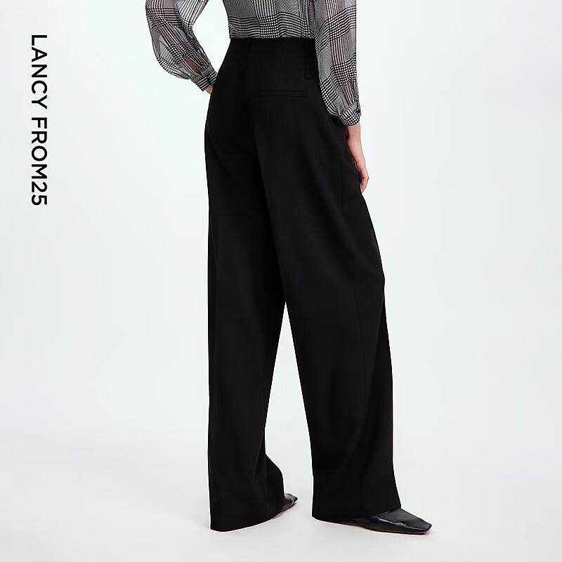 LANGZI Wide-Leg Suit Pants