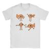 Men Funny Fish Le Poisson Steve Meme T Shirts Moods Pure Cotton Tops Funny Short Sleeve Crew Neck Tees Unique T-Shirts