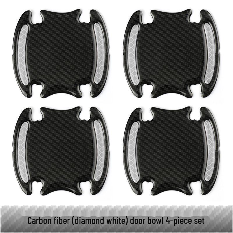 Backspegel Nattsäkerhet Reflekterande Repskyddande Personlig Bildekal