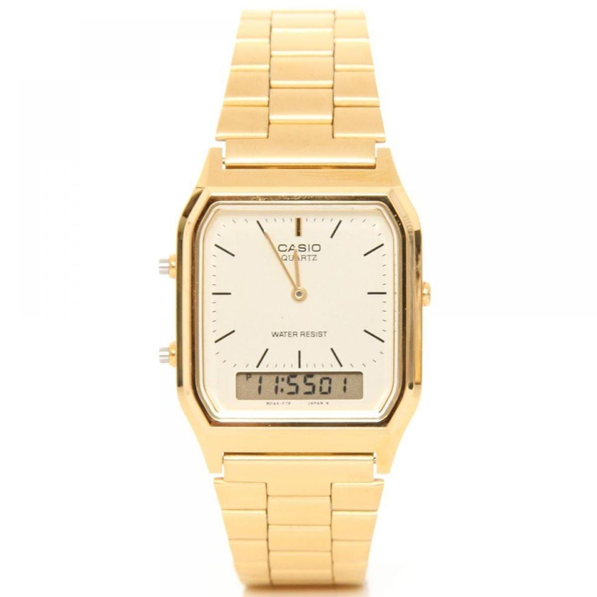 

CASIO ANA-DIGI Gold AQ-230GA-9 [Imported]