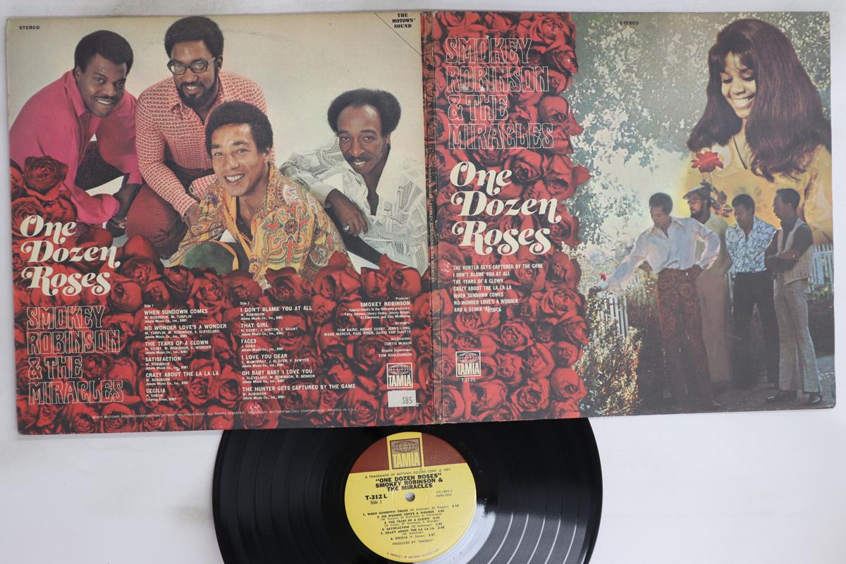 

LP Пластинка SMOKEY ROBINSON & THE MIRACLES - Дюжина роз T312L TAMLA 1971 США Соул/Фанк Б/У