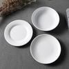 11-inch White Melamine Dinner Plate