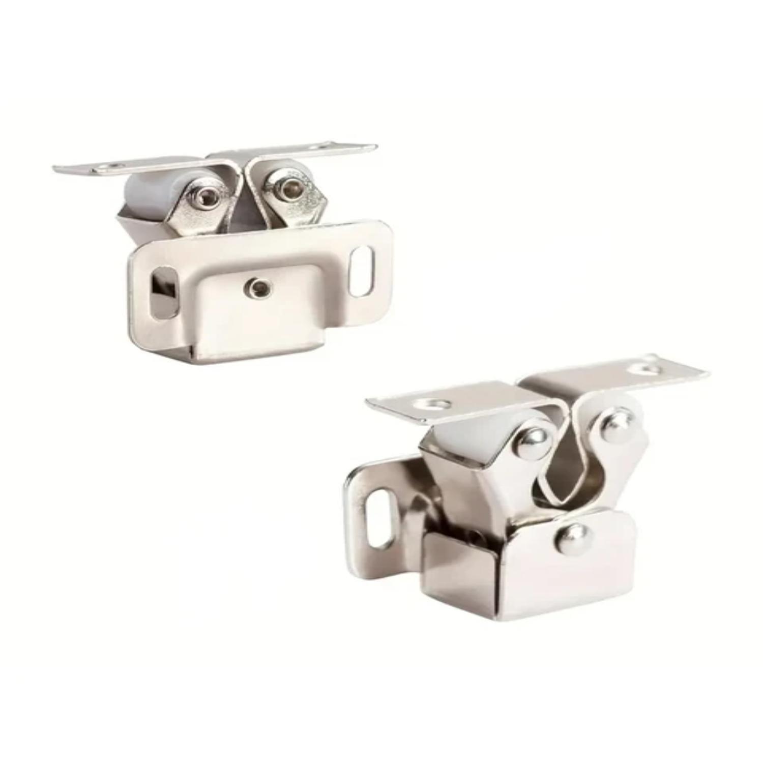 

2 комплекта защелок для роликовых защелок в винтажном стиле для шкафа, подходящие для шкафа, замок и пряжка