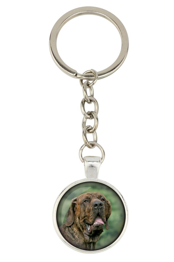Fila Brasileiro - Keychain In a Box, Own Photo, Keychain Pendant from Art-Dog Brand