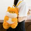 Phone Bag Little Cat Doll Shoulder Bag Animals Cartoon Plush Schoolbag Cat Plush Backpack  Students