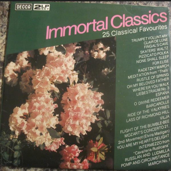 

LP Record VARIOUS - Immortal Classics DPA615 Decca 1975 UK Classical Used