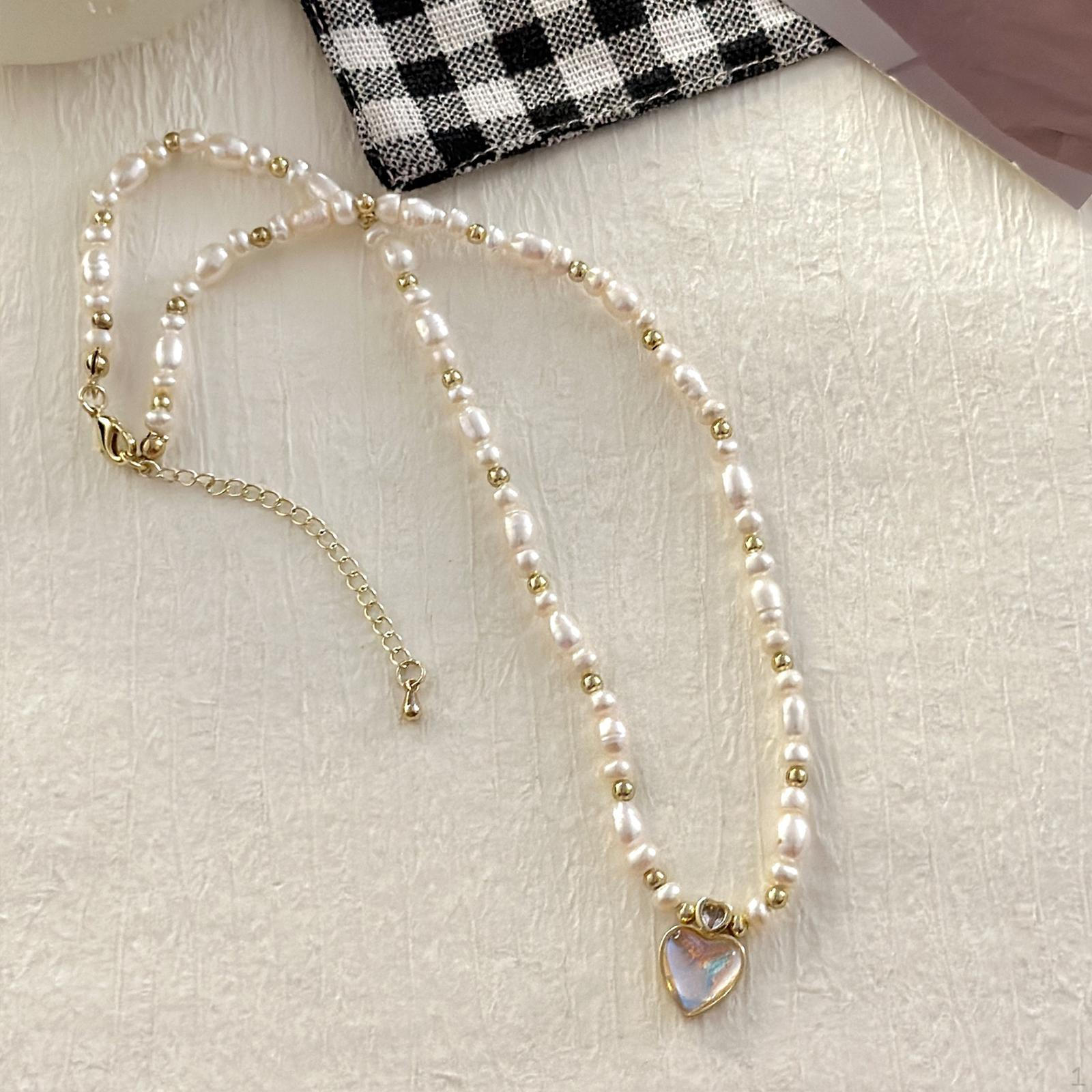 

Fashion Necklace Jewelry Accessory Beaded Gift for Mother s Day Heart