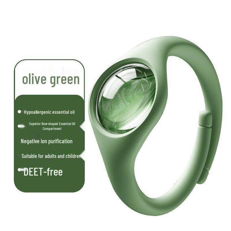 Trending Mosquito Repellent Bracelet - Portable Plant Essential Oil for Adults and Kids Outdoors
