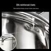 Shangheng 20CM 304 Stainless Steel Non-stick Soup Pot