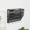 Wall File Mail Organizer Holder 3 Tier for Pamphlets Notebooks Save Space Versatile Paper