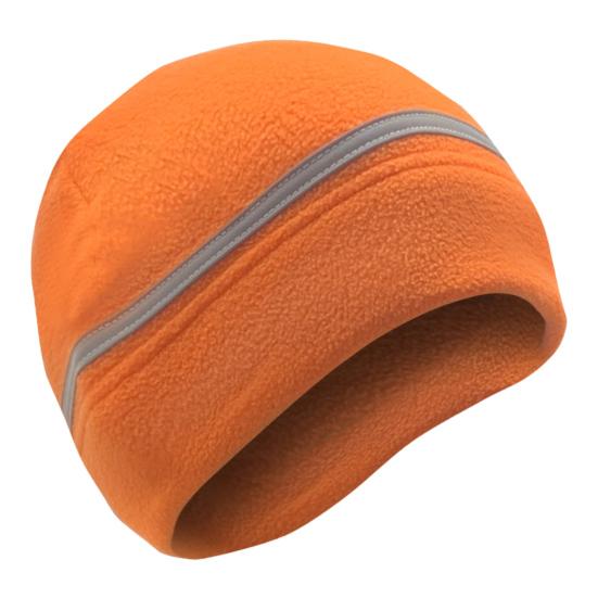 

Уличная шапка-бини для велоспорта со светоотражающей полосой, ветрозащитная защита ушей, подкладка для мотоциклетного шлема, высокая видимость, для езды, бега, эластичная для мужчин и женщин оранжевый