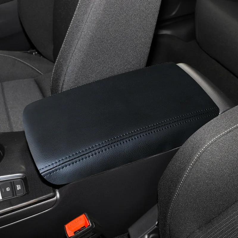 Soft Leather Armrest Cover For Honda Civic 11th 2025 2025 Car Center Control Armrest Box Surface Cover Trim PU Accessories