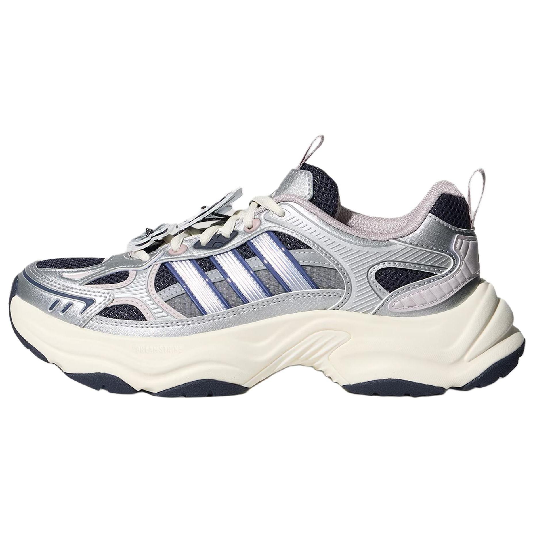 Adidas XLG FIN PULSE Athleisure Chunky Sneakers Women s Silver Blue HP7272 36