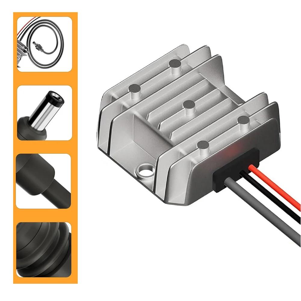 Boost Power Cord Converter 12V/24V To 30V3.5A For Starlink Mini With DC Cord Adapter Conversion Kit DC Male Plugss Tool Access