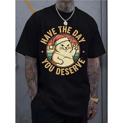 European Sizes Short-Sleeved Casual Sports Shirt for Men Featuring a Stylish 2D Print, Made from Stretchy And Comfortable Material