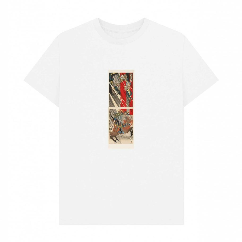 Apoh Unisex Adult Japanese Samurai Ashmolean Museum T-Shirt