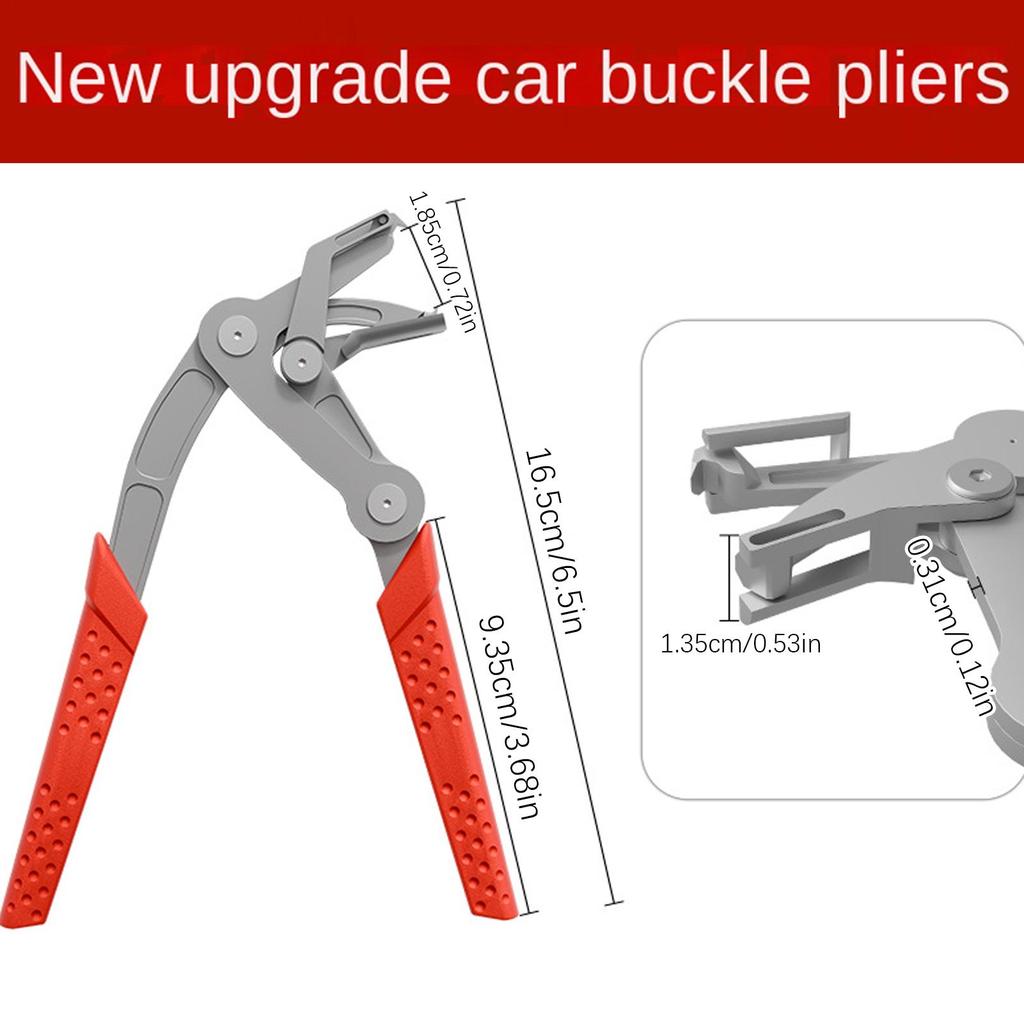Removal Pliers Car Fastener Clips Stainless Steel Panel Clip Stainless Steel Trim Remover For Vehicle Truck SUV Interior Door