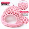 Floating PLA Hideout Betta Hide, 3D Printed Shrimp Cave, Fish Tank Aquarium Landscape Decor Hideout, Honeycomb Shelter for Small Cave