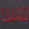 5Pcs PVC Zipper Pull Cord Zipper Kopf Pull Puller Clip Ersatz Enden Schloss Kleidung Rucksack Gepäck Zubehör