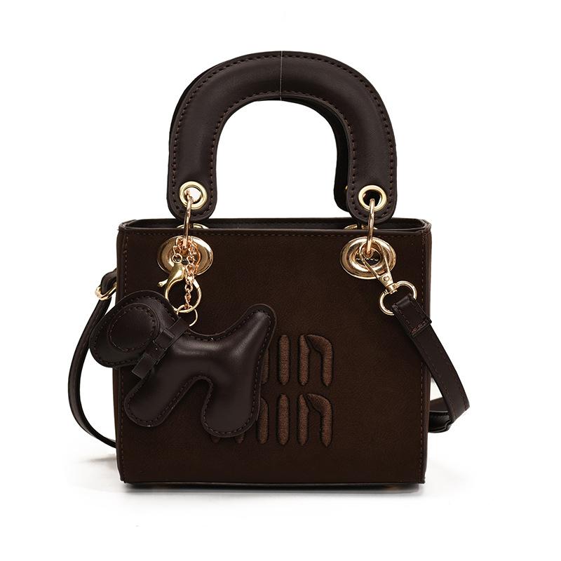 Bag women's new fashionable versatile woven min Princess Diana bag messenger bag commuter shoulder bag