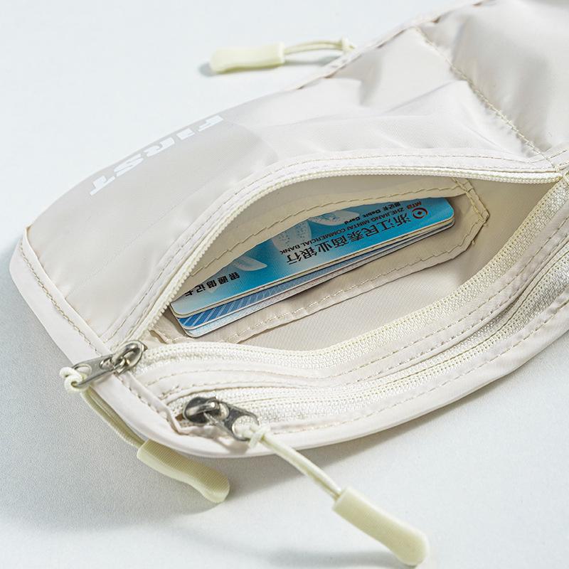 Unisex Foldable Breathable Sports Canvas Anti-Theft Waist Bag for Travel and Cycling