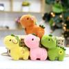 Cartoon Fruit Pony Plush Keychain Cute Horse Plush Toy Stuffed Doll Pendant Backpack Hanging Decorations Accessories Gift