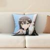 Bandori Tae Hanazono STARK Pillow Cover Sofa Couch Cushion Case Home Living Room Decoration