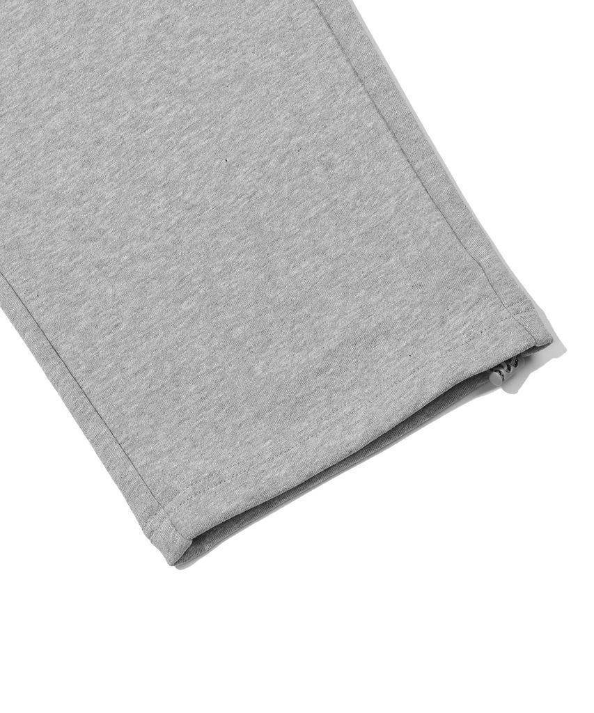 BEENTRILL B Gothic Logo Sweatpants (Melange Gray)
