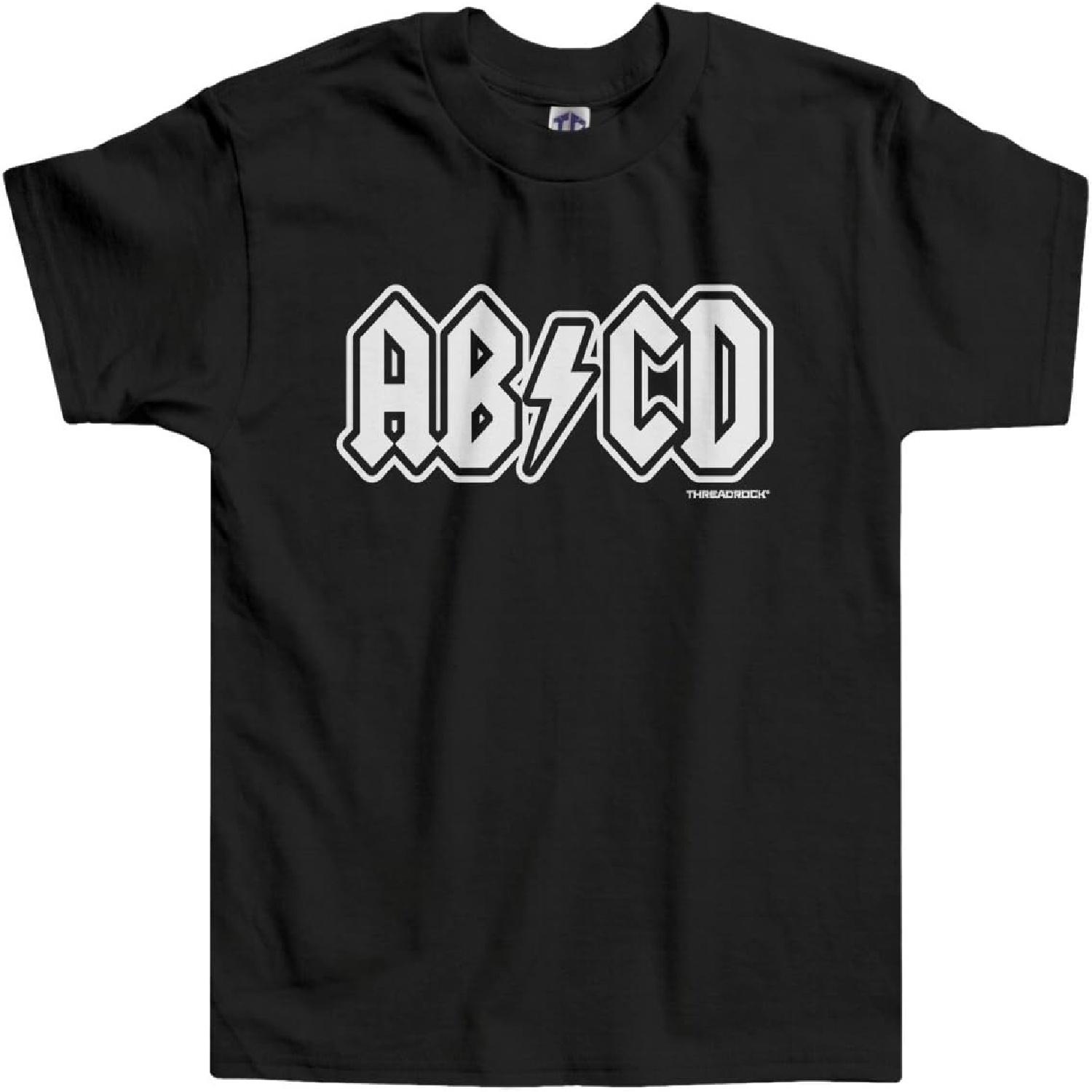 Threadrock Little Boys ABCD Infant_Toddler T-Shirt S