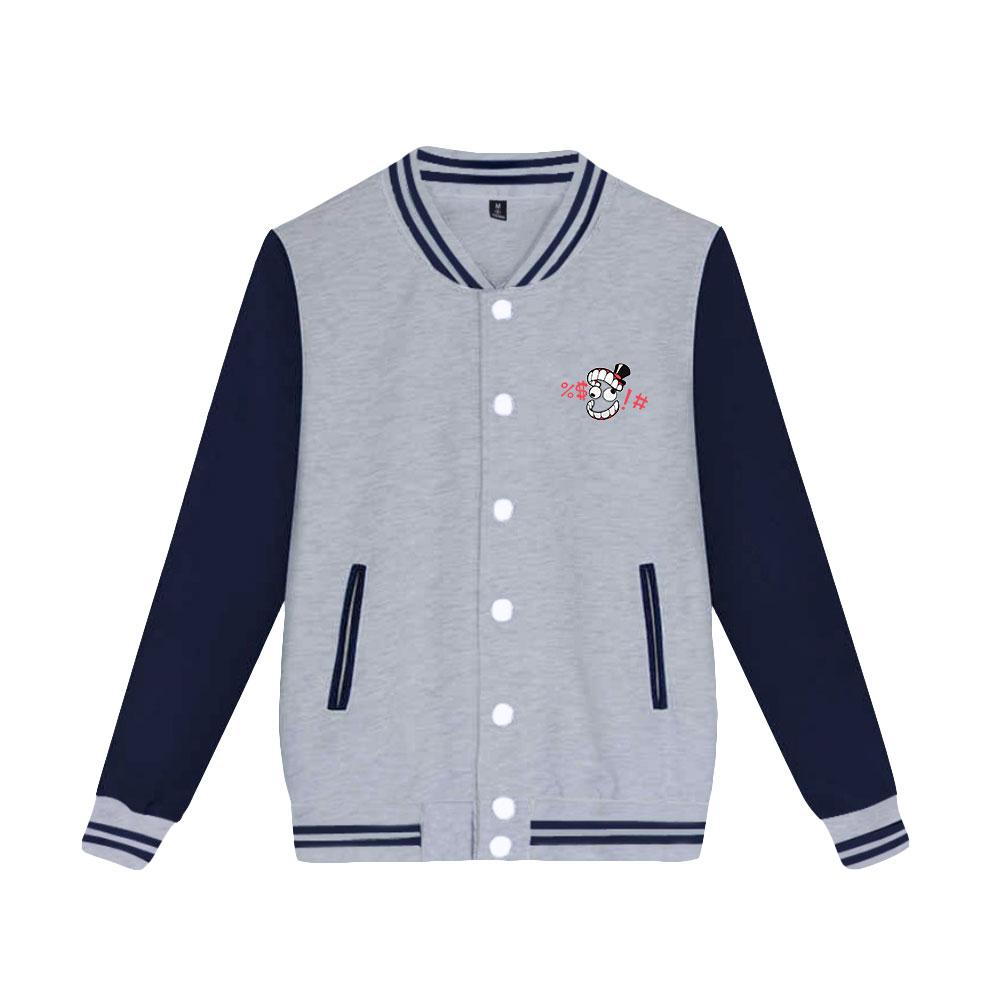 Nya Dam Herrjackor Bomberjacka The Amazing Digital Circus Anime Basebolljacka Oversize Hip Hop Ytterkläder för College Par Kläder Anpassad