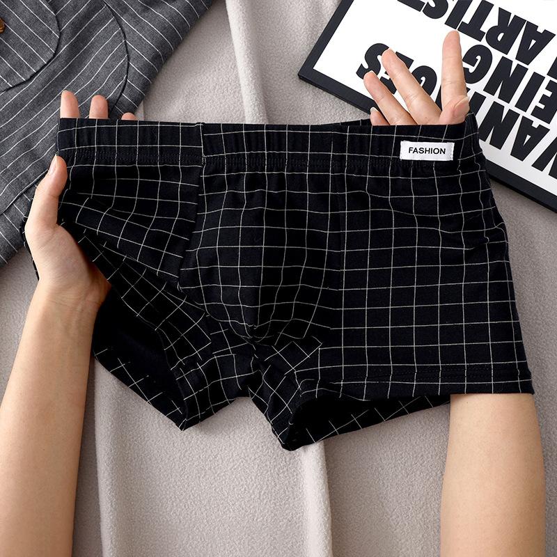 Mens Briefs Mens Pants Home Pants Panties Fat Pants Loose Boxers Breathable Boxers Men'S Loose Underwears